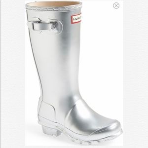 Silver Hunter Boots